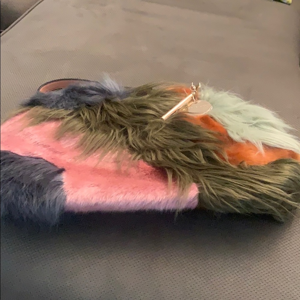 River Island furry bag